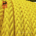 Mooring rope for ship Custom size polyester polypropylene mixed braided rope